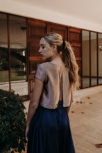 Load image into Gallery viewer, ASH TOP RAW SILK