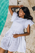 Load image into Gallery viewer, MARYLIN WHITE ANGLAISE